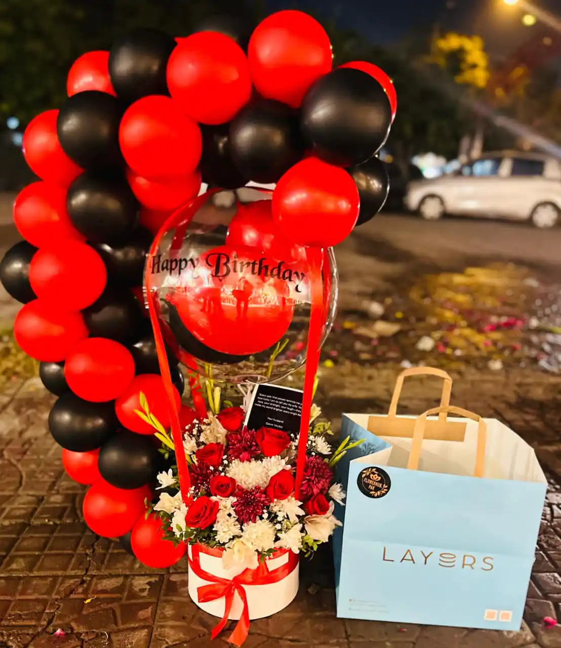 Classic Red Birthday Box