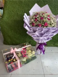 Blooms & Bites Combo
