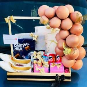 Pink Cuddle & Snack Time