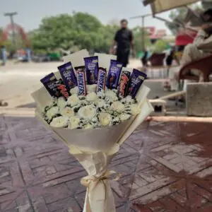 Luxury Chocolate & Rose Bouquet