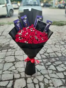 Love Dairy Milk Rose Bouquet