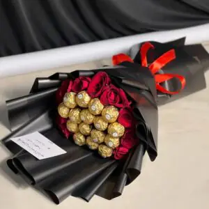 Luxe Ferrero Rose Bouquet
