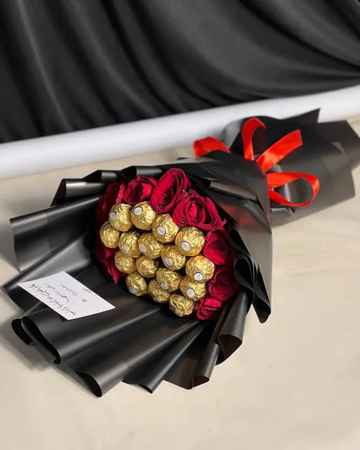 Luxe Ferrero Rose Bouquet