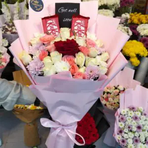 Get Well Wishes Bloom Bouquet