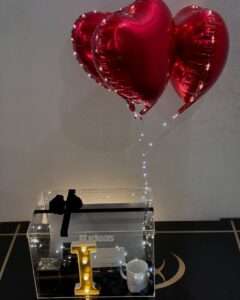 Signature Heart Balloon Acrylic Box