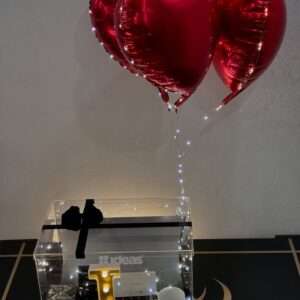 Signature Heart Balloon Acrylic Box