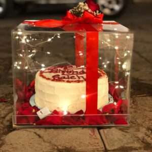 Romantic Light Cake Box