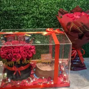 Crimson Love Anniversary Surprise Box
