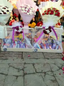 Sweet Treats Flower Hamper