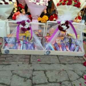 Sweet Treats Flower Hamper