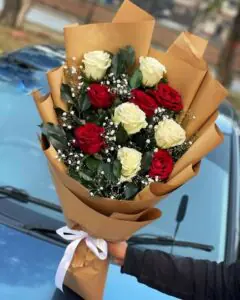 Imported Mixed Rose Bouquet