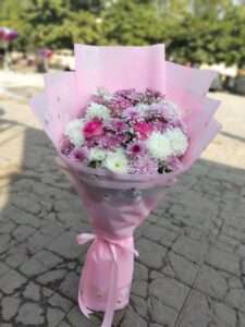 Pink & Purple Flowers Bouquet