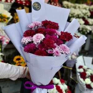 Vibrant Mixed Flowers Bouquet