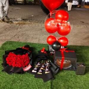 The Red Rose & Dessert Surprise