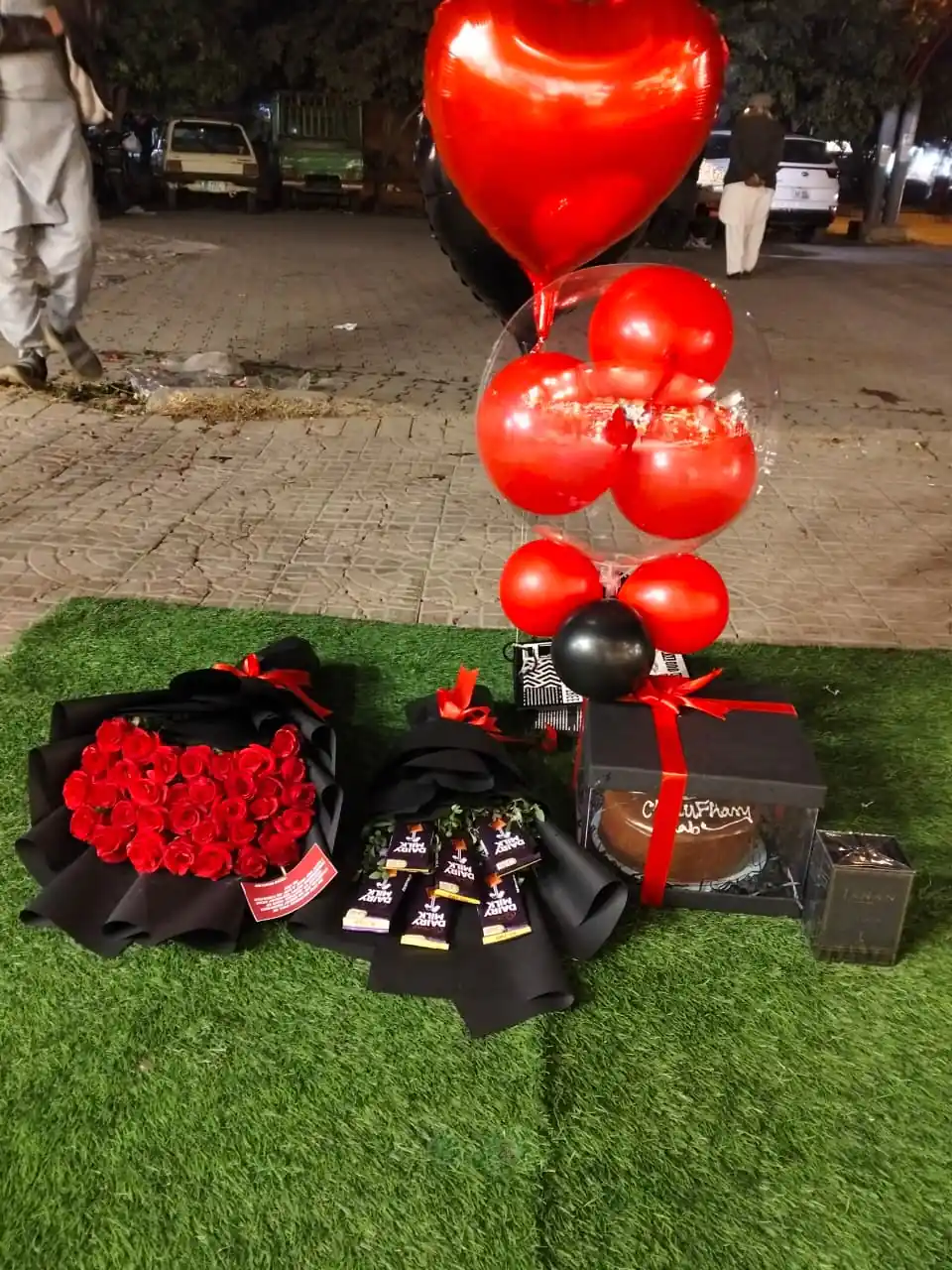 The Red Rose & Dessert Surprise