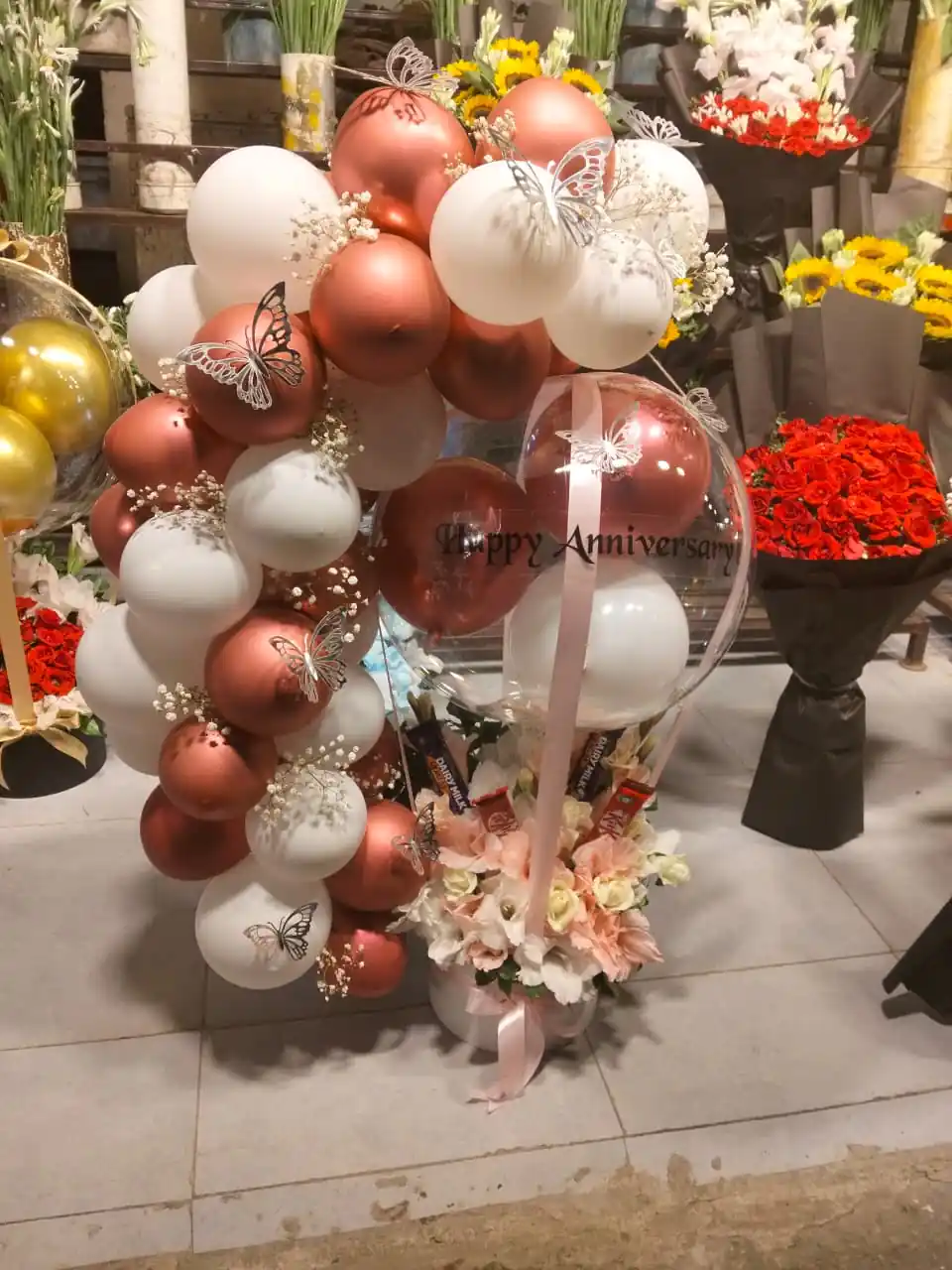 The Butterfly Balloon Basket