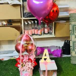 Happy Birthday Balloon Box