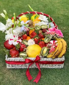Luxurious Fruit Gift Basket