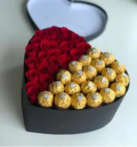 Love in Every Bite Heart Box
