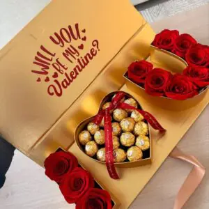 Will You Be My Valentine – Luxury Gift Box