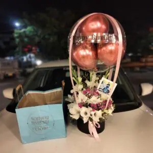 Rose Gold Birthday Bloom Box
