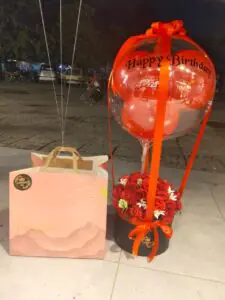 Classic Red Birthday Bloom Box