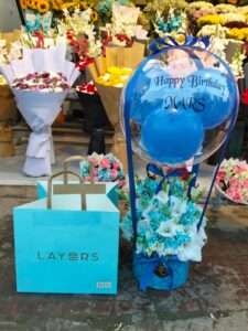 Premium Blue Birthday Celebration Box