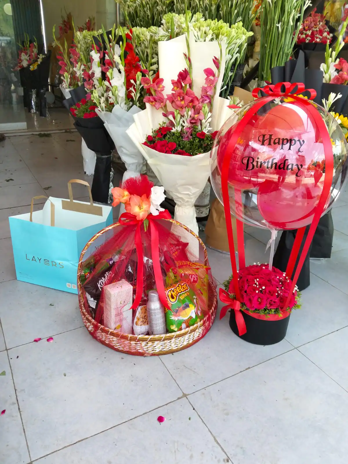 Red Rose Birthday Gift Combo