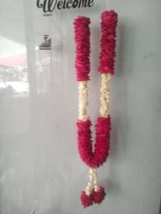 Royal Red Rose Jasmine Mala