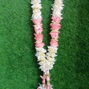 Blush Harmony Floral Mala