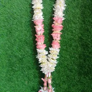 Blush Harmony Floral Mala