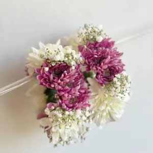 Purple Pearl Floral Gajra