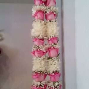 Pink Rose Bridal Wedding Haar