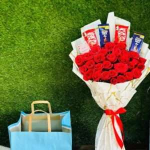 Chocolate Rose Love Bouquet