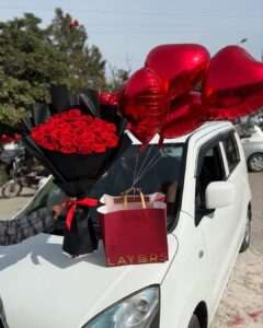 Royal Red Roses Surprise Combo