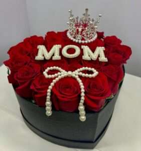 Royal Mom Rose Crown Box
