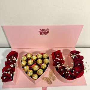 Luxury Love Floral Chocolate Box