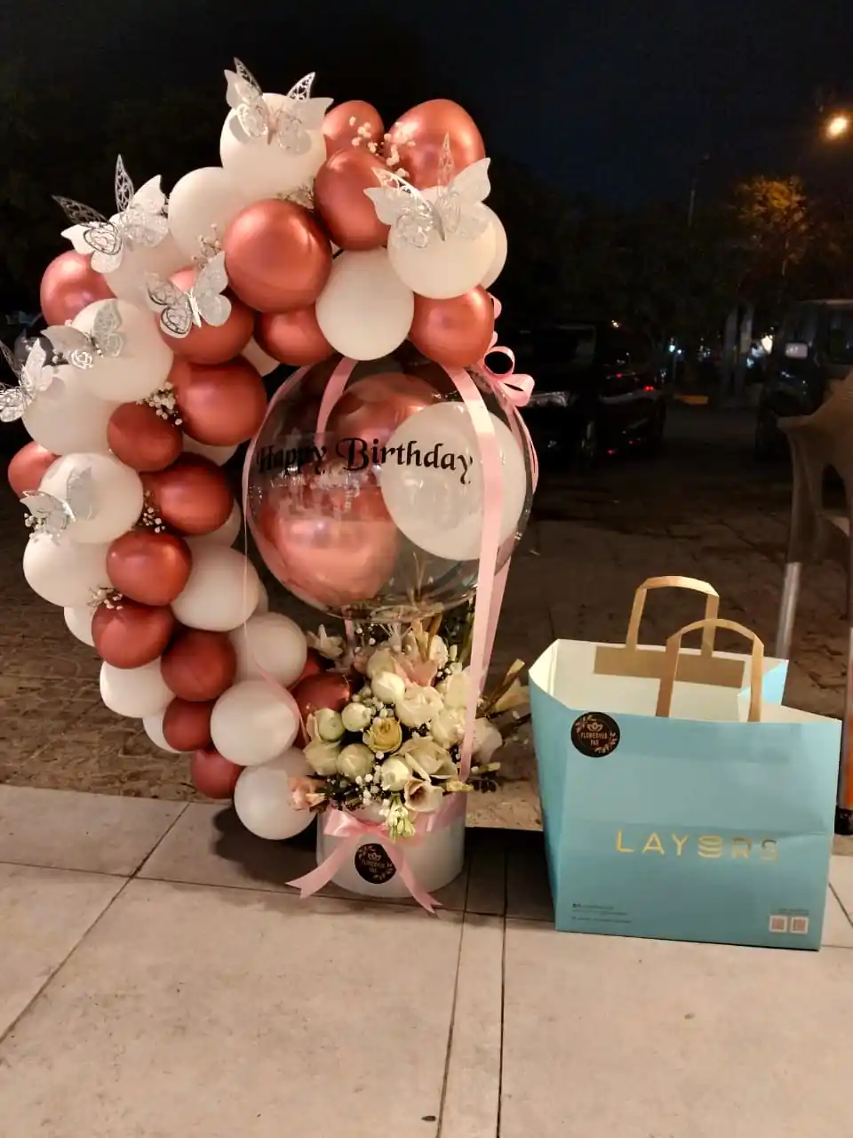 Rose Gold Birthday Surprise Box