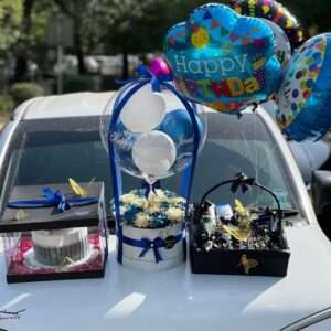 Luxury Blue Birthday Gift Hamper