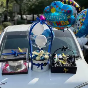 Luxury Blue Birthday Gift Hamper