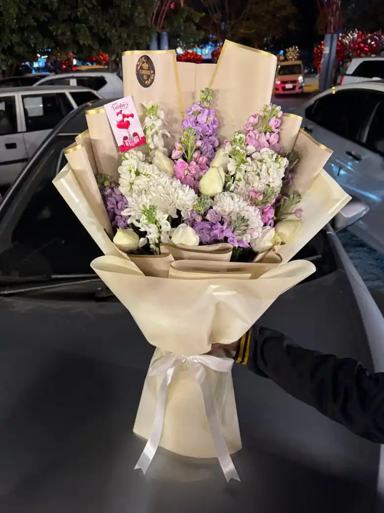 The Royal Blush Birthday Bouquet