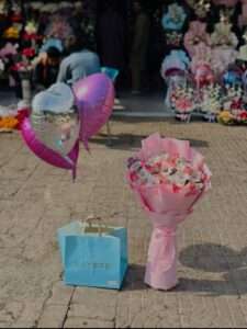 Royal Crimson Velvet Cake Box