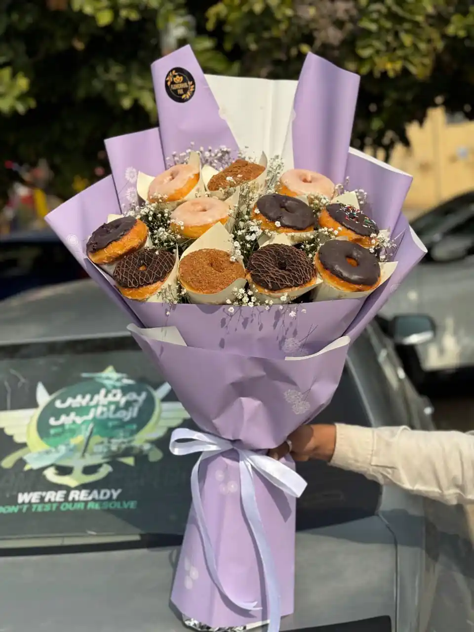 The Sweet Glaze Donut Bouquet