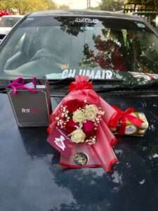 The Royal Golden-Red Ferrero Bouquet