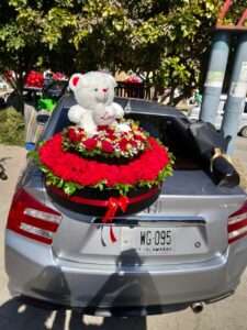 The Elegant Lavender & White Dream Bouquet