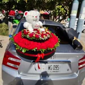 The Elegant Lavender & White Dream Bouquet